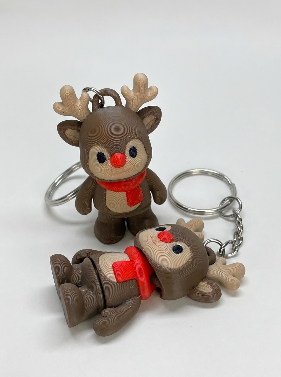 3D keychain Reindeer